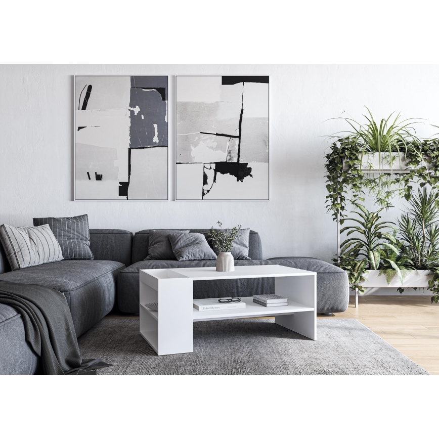 Konferencijski stočić BELA 100x42 cm beo