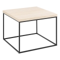 Konferencijski stočić CAMILO 60x60 cm travertin