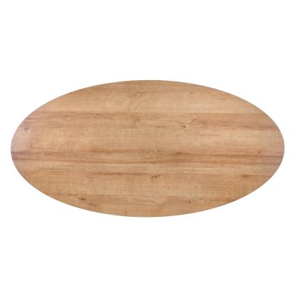 Konferencijski stočić sa fiokom CAROLINA 41x120 cm zlatni hrast/crna