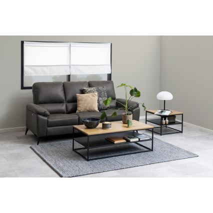 Konferencijski stočić CORA hrast/crna