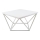 Konferencijski stočić CURVED 60x60 cm beo
