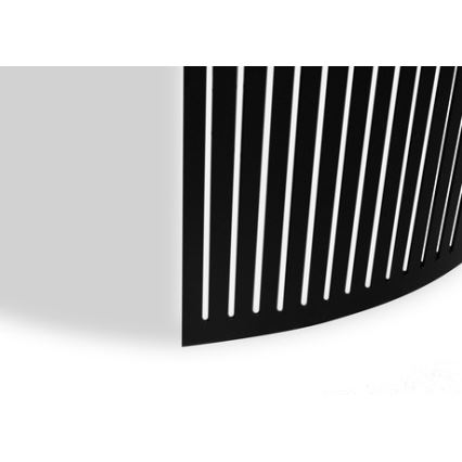 Konferencijski stočić FIKOLI 40x75 cm crni/zlatni hrast