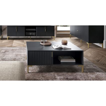 Konferencijski stočić FLOP, crne boje