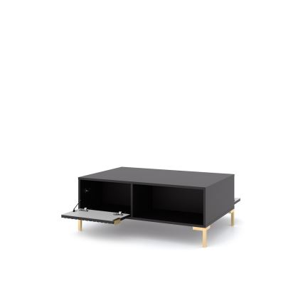 Konferencijski stočić FLOP, crne boje