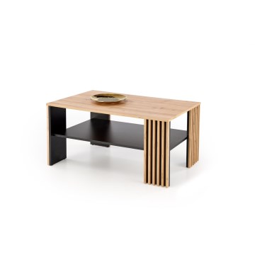 Konferencijski stočić FORMA 110x65 cm braon/crna