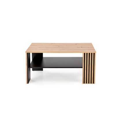 Konferencijski stočić FORMA 110x65 cm braon/crna