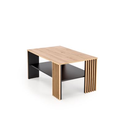 Konferencijski stočić FORMA 110x65 cm braon/crna
