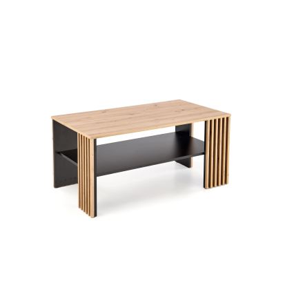 Konferencijski stočić FORMA 110x65 cm braon/crna