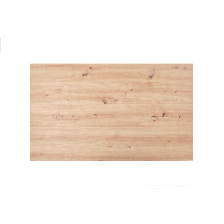Konferencijski stočić FORMA 110x65 cm braon/crna