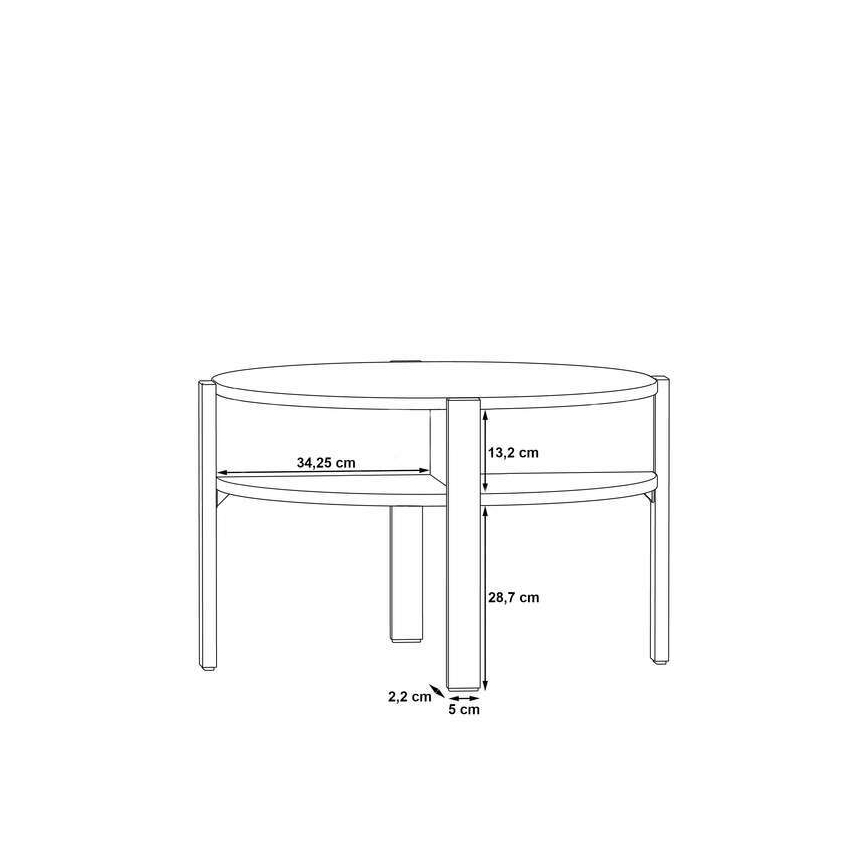 Konferencijski stočić INAR braon
