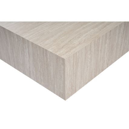 Konferencijski stočić PRIZMA 90x90 cm bež