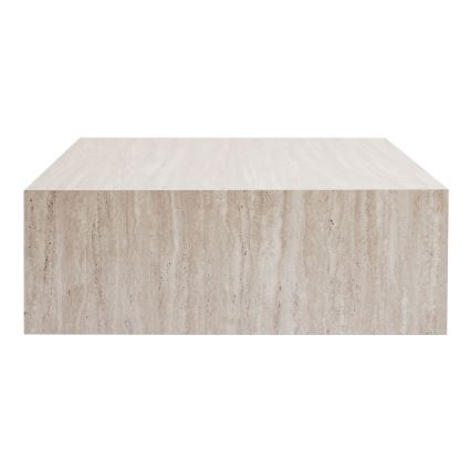 Konferencijski stočić PRIZMA 90x90 cm bež
