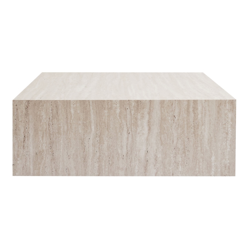Konferencijski stočić PRIZMA 90x90 cm bež