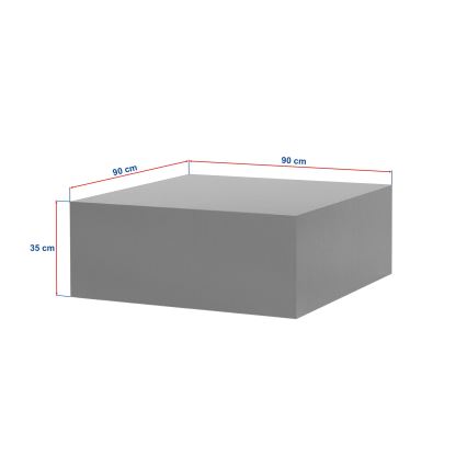 Konferencijski stočić PRIZMA 90x90 cm bež