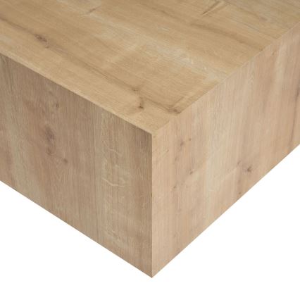 Konferencijski stočić PRIZMA 90x90 cm hrast