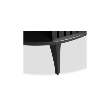 Konferencijski stočić ROENNI 44x75 cm crna/bela