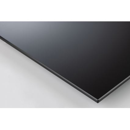 Konferencijski stočić sa podiznom pločom ENZO 110x60 cm crna/hrast