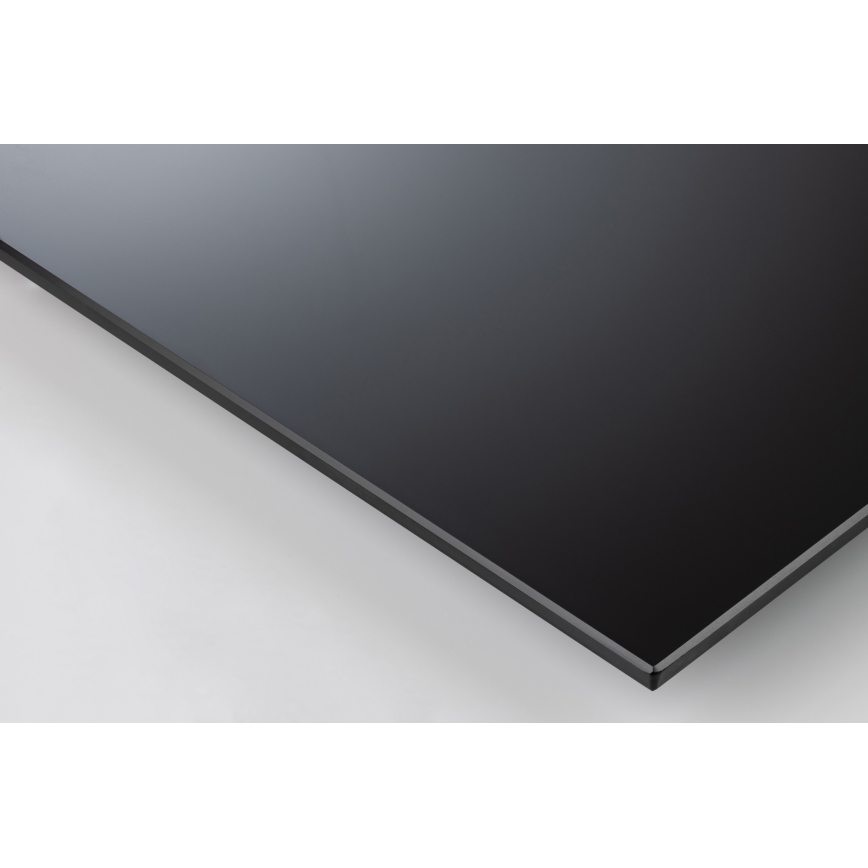 Konferencijski stočić sa podiznom pločom ENZO 110x60 cm crna/hrast