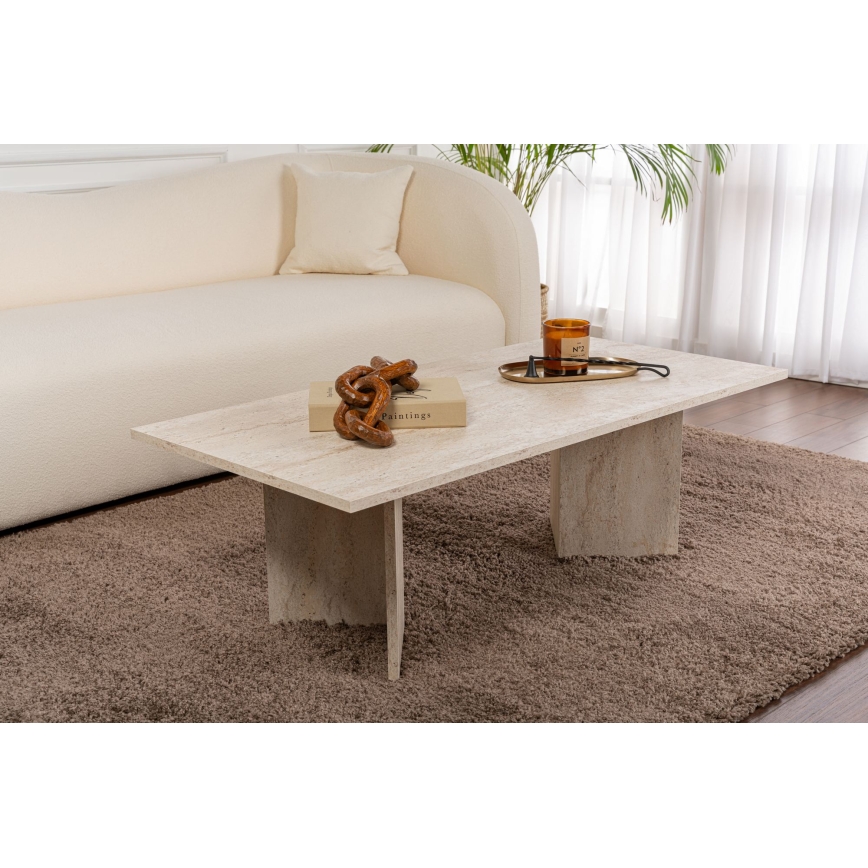 Konferencijski stolić NEL 119x60 cm bež