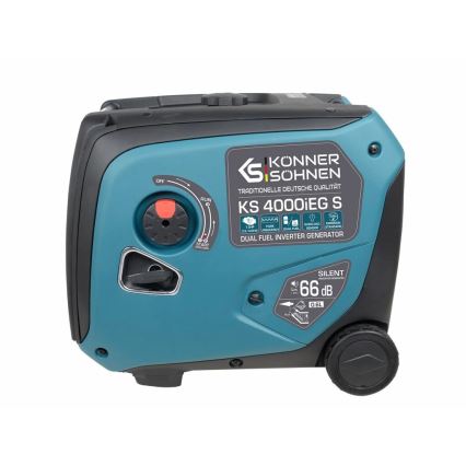Könner & Söhnen 5106 - Plinski i benzinski invertorski agregat KS 4000iEG S 4000W