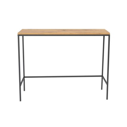 Konzolni sto CANVAS 80x100 cm borovica atlantic/crna