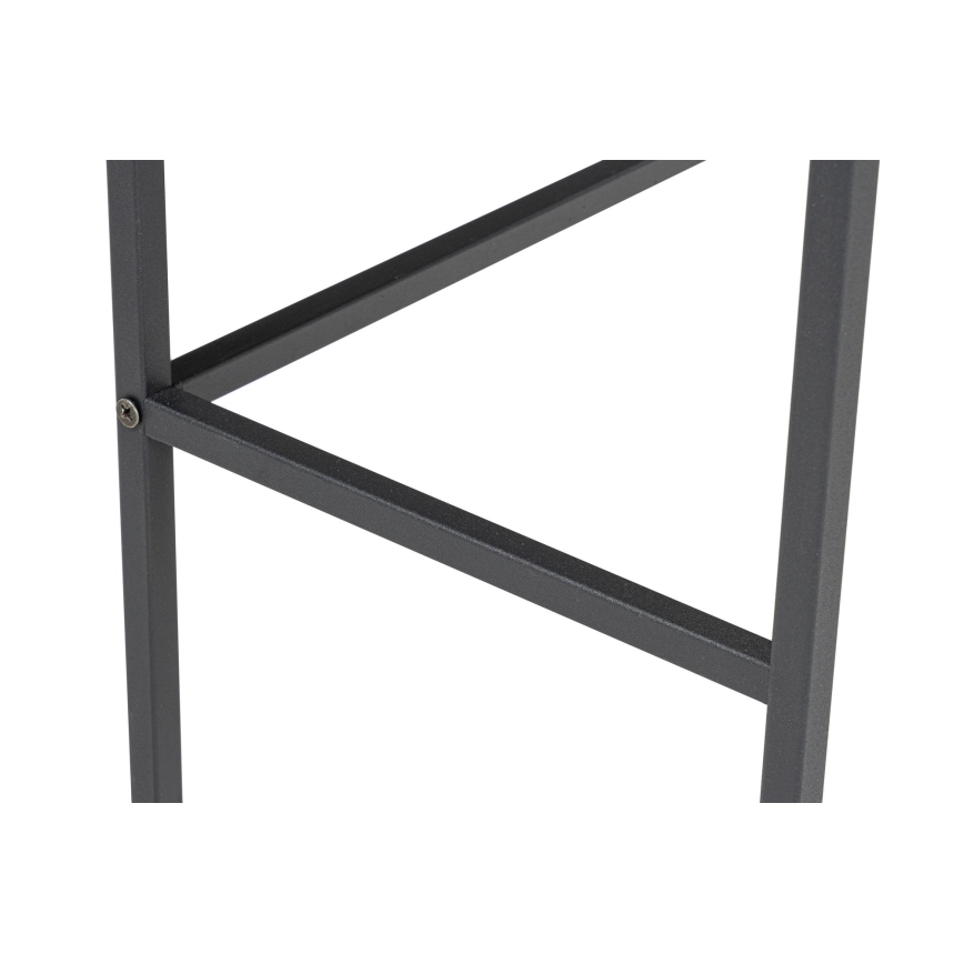 Konzolni sto CANVAS 80x100 cm borovica atlantic/crna