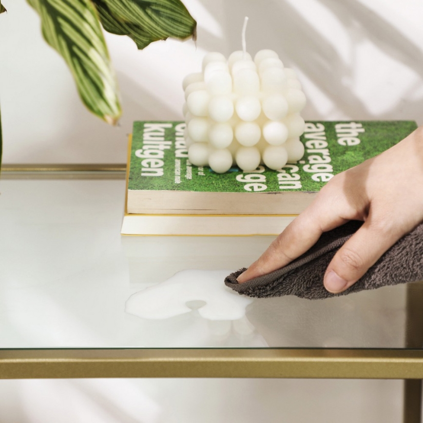 Konzolni stočić CIREL zlatne boje