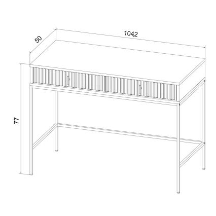 Konzolni stočić SUE, crne boje