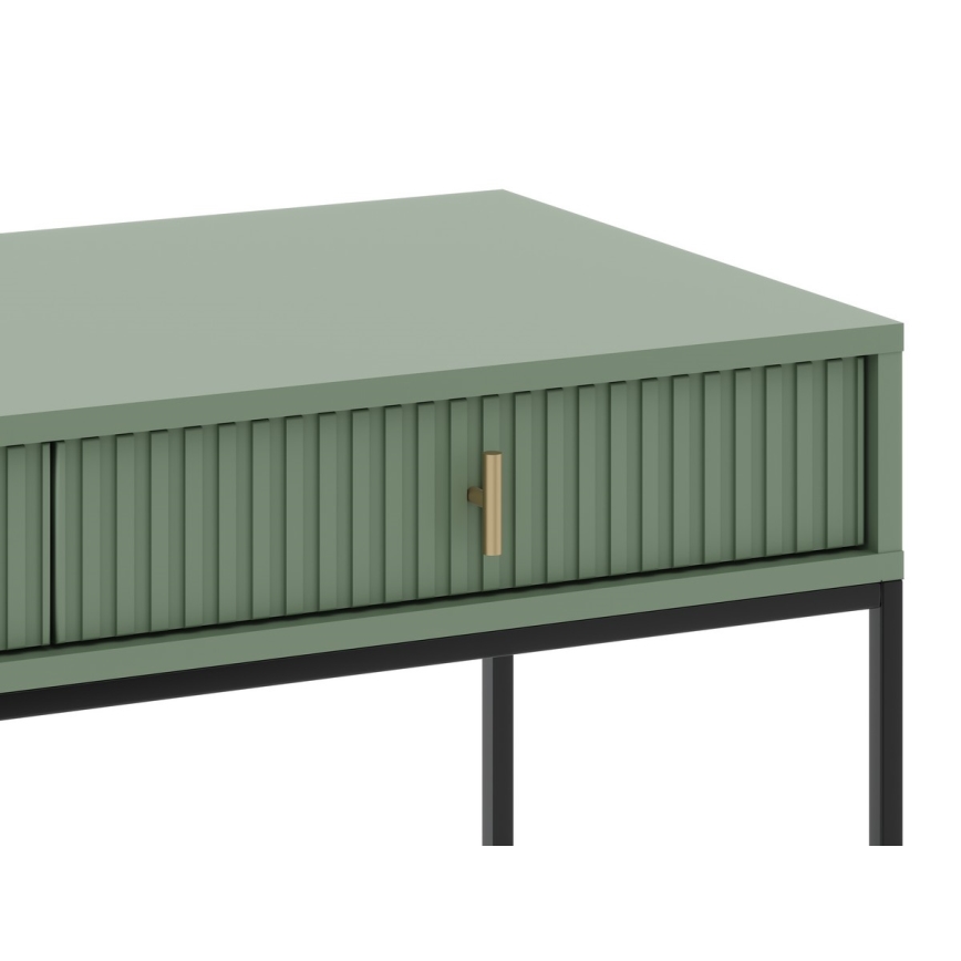 Konzolni stočić SUE zelena/crna