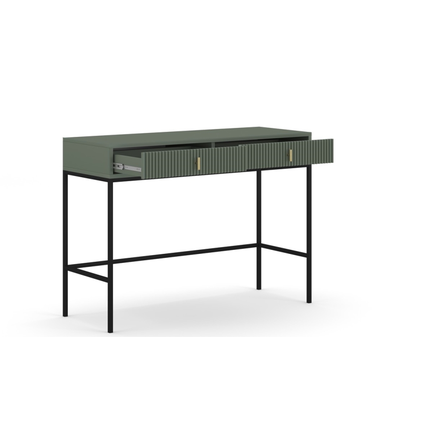 Konzolni stočić SUE zelena/crna