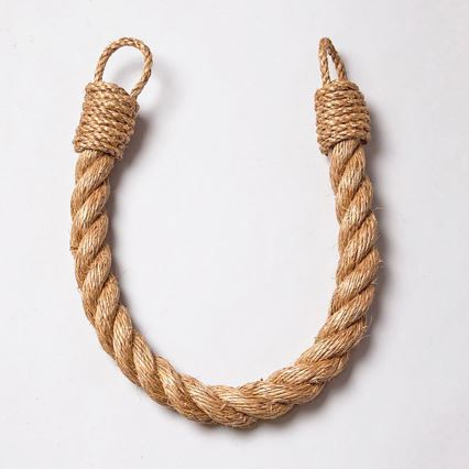 Kopča za zavese BORURAF 60 cm, braon