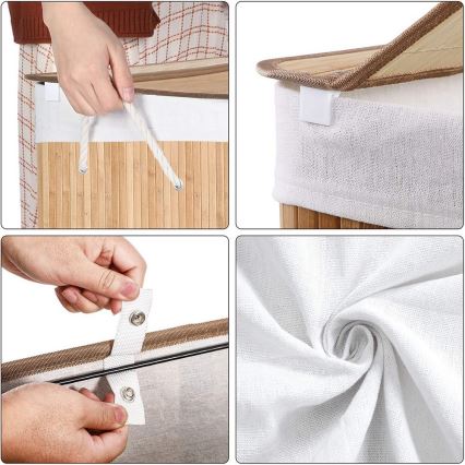 Korpa za veš GUS braon