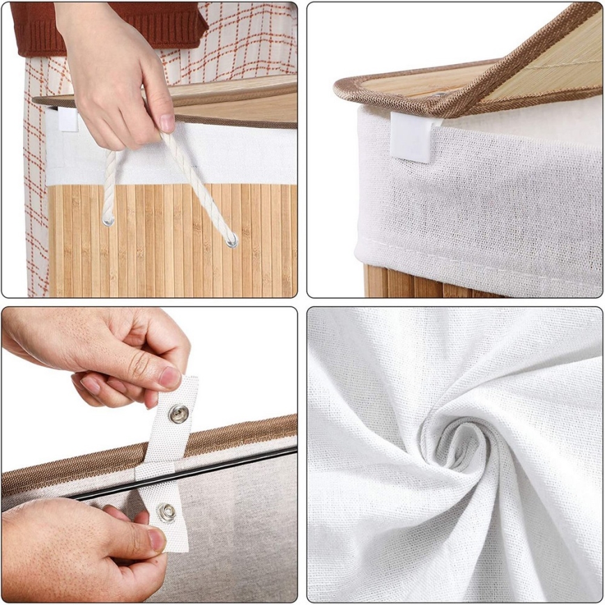 Korpa za veš GUS braon