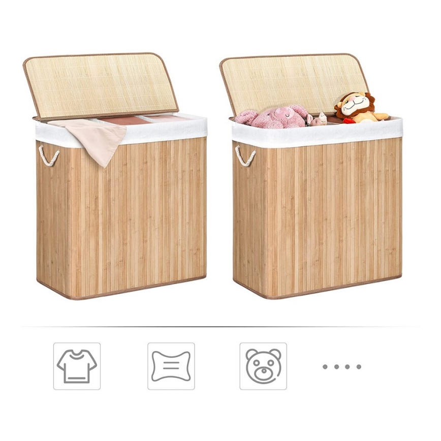 Korpa za veš GUS braon