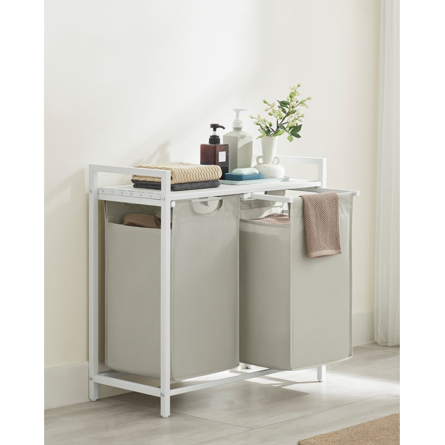 Korpa za veš REX bela