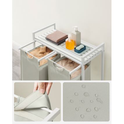 Korpa za veš REX bela