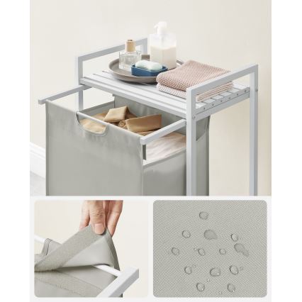 Korpa za veš REX bela