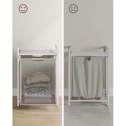 Korpa za veš REX bela