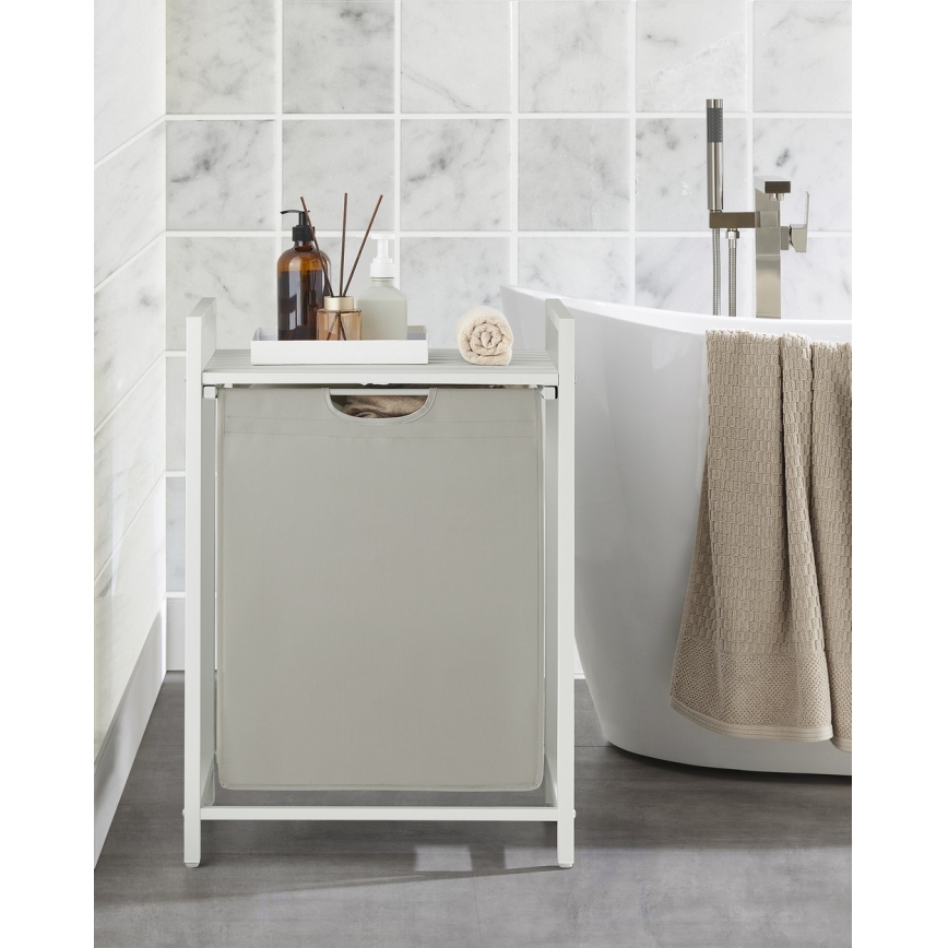 Korpa za veš REX bela