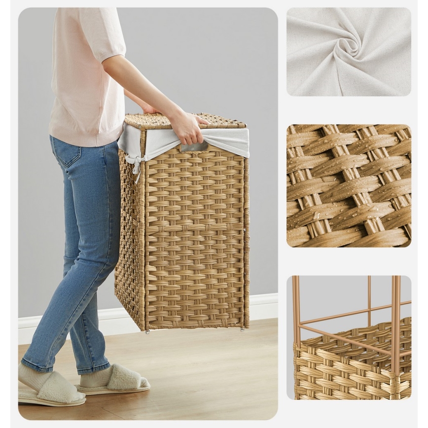 Koš za veš FLYN ratan