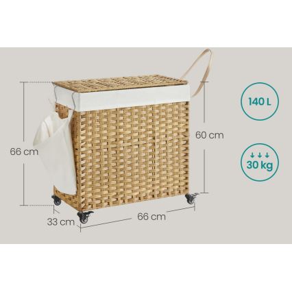 Koš za veš FLYN ratan