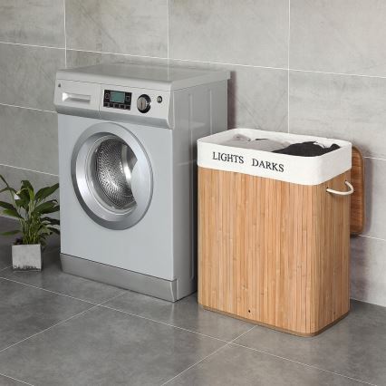 Koš za veš GUS braon