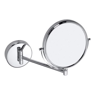 Kozmetičko ogledalo 23,2x26,5 cm, srebrne boje