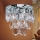 Kristalna zidna lampa CELESTE 2xG9/40W/230V, sjajni hrom