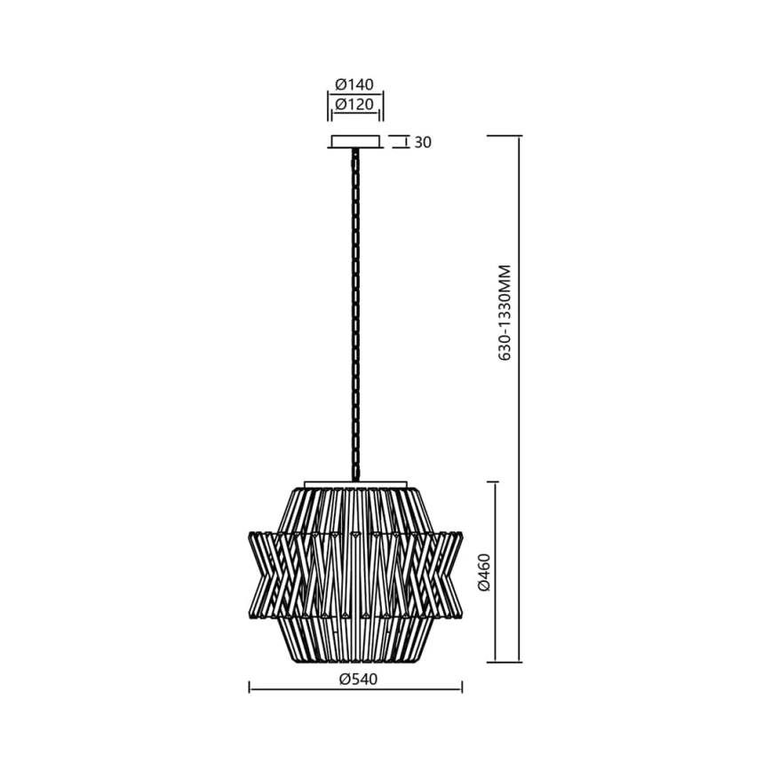 Kristalni luster CROWN na lancu 12xE14/40W/230V, zlatne boje