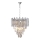 Kristalni luster na lancu MADISON 9xE14/40W/230V sjajni hrom