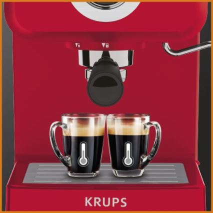 Krups - Aparat za espresso sa portafilom OPIO 1140W/230V