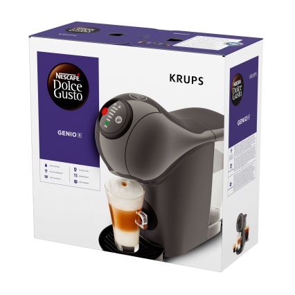 Krups - Aparat za kapsule NESCAFÉ DOLCE GUSTO GENIO S 1500W antracit