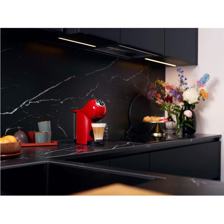 Krups - aparat za kapsule NESCAFÉ DOLCE GUSTO GENIO S PLUS 1500W u crvenoj boji