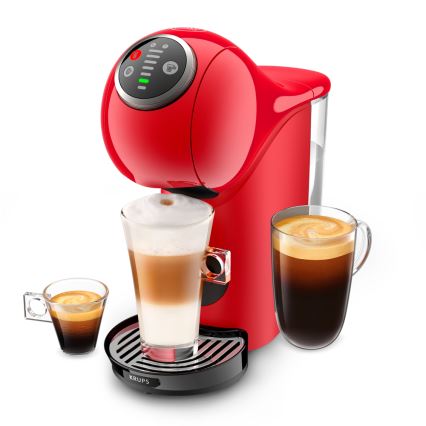 Krups - aparat za kapsule NESCAFÉ DOLCE GUSTO GENIO S PLUS 1500W u crvenoj boji